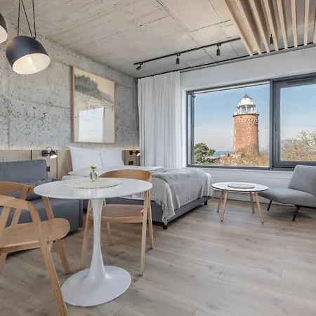 Apartment Z Widokiem Na Morze I Dziedziniec Balticon Morska 6