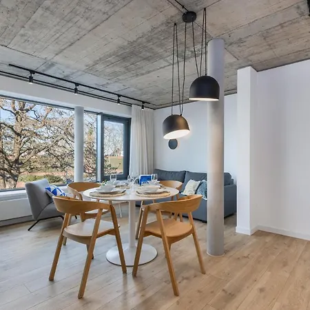 Z Widokiem Na Morze I Dziedziniec Balticon Morska 6 Apartmán *