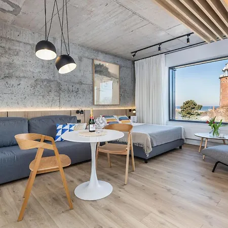 Z Widokiem Na Morze I Dziedziniec Balticon Morska 6 Apartment