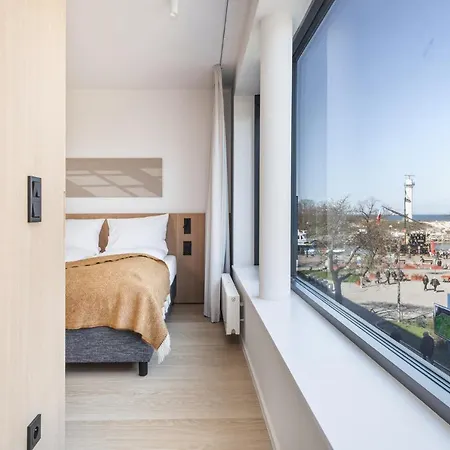 Apartment Z Widokiem Na Morze I Dziedziniec Balticon Morska 6 Kolobrzeg