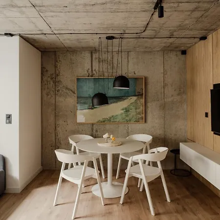 Z Widokiem Na Morze I Dziedziniec Balticon Morska 6 Apartmán *